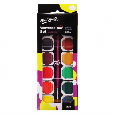 Seturi de vopsele - PMHS0024 Acuarele Mont Marte 26buc/set