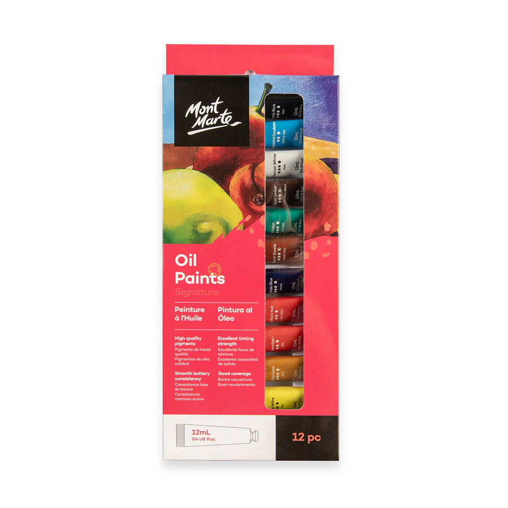 PMHS0025 Set vopsea de ulei Mont Marte 12x12ml [2]