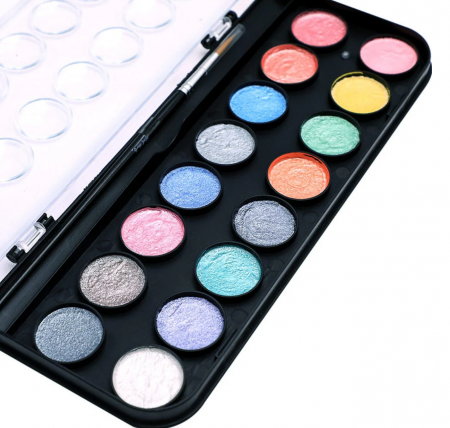 PMHS0091 Set acuarele metalizate Mont Marte 17buc [1]