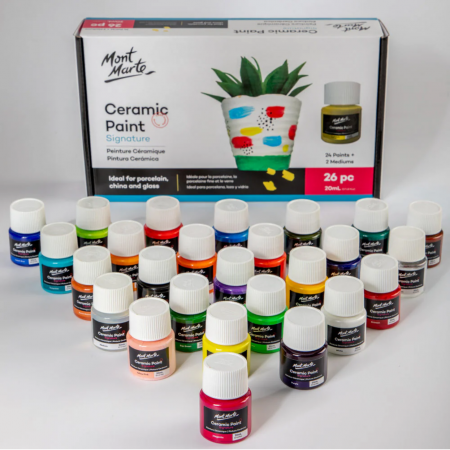 PMHS0095 Vopsea ceramică Mont Marte 26buc x 20ml [4]
