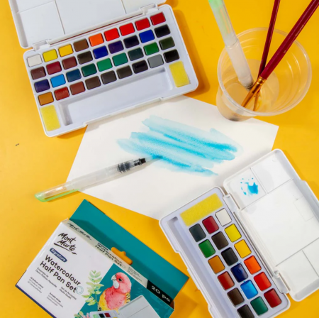 Acuarele Half Pan Mont Marte 20buc [4]