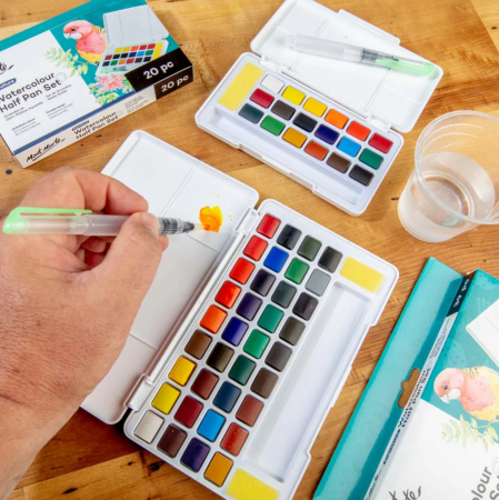 Acuarele Half Pan Mont Marte 20buc [1]