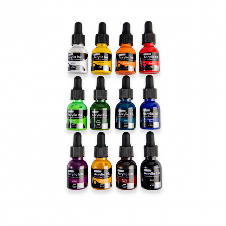 PMNK0002 Tuș acrilic Mont Marte 12buc x 20ml [4]