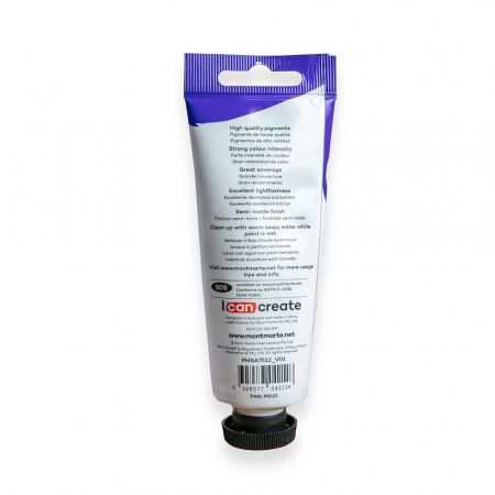 PMSA7512 Vopsea acrilică satin Mont Marte 75ml - Pink [4]