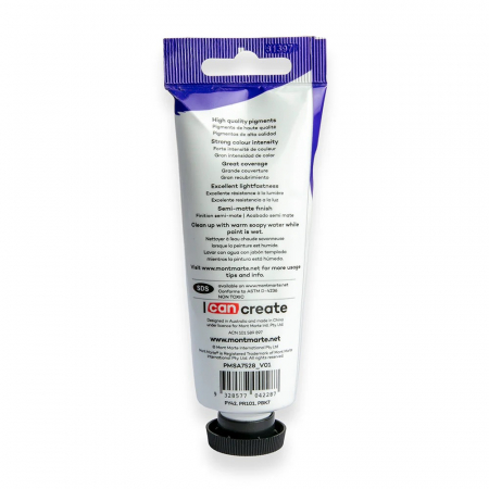 PMSA7528 Vopsea acrilicǎ satin Mont Marte 75ml - Raw Umber [2]