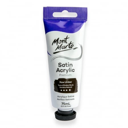 PICTURA SI GRAFICA - PMSA7528 Vopsea acrilicǎ satin Mont Marte 75ml - Raw Umber