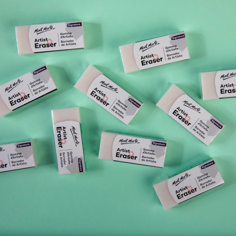 Radiera Artist medie-alba/neagra Mont Marte [8]