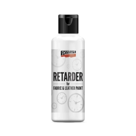 Mediumuri și solvenți - Retarder vopsea textil & piele 80ml Pentart