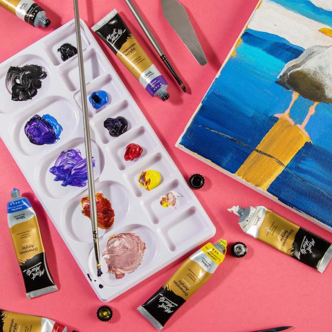 Set 5 buc palete plastic Mont Marte [7]