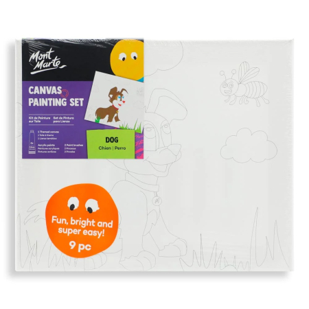 PICTURĂ - Set creativ Mont Marte – Canvas cu acrilice