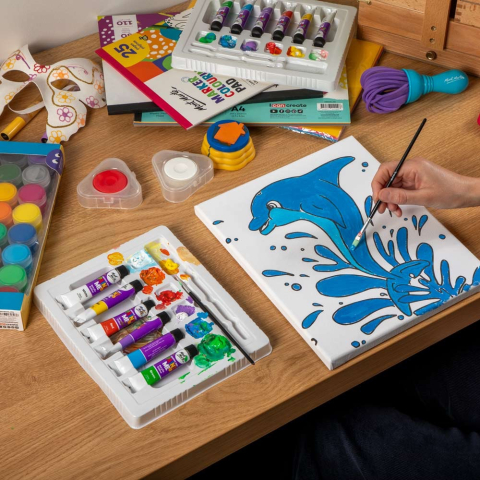 Set de pictura creativ pentru copii Mont Marte 5 modele asortate [7]