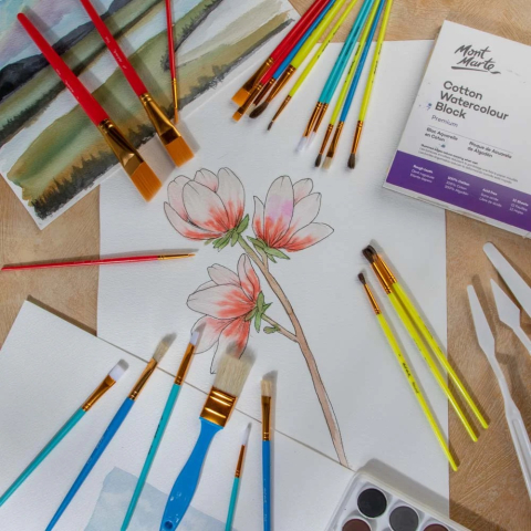 Set pensule asortate Mont Marte 26buc [8]