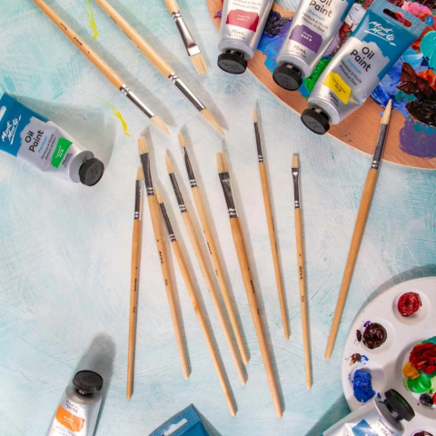 Set pensule par porc Mont Marte 12buc [8]