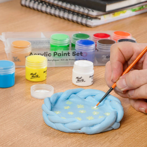 Set vopsea acrilica Mont Marte 12bucx20ml [5]