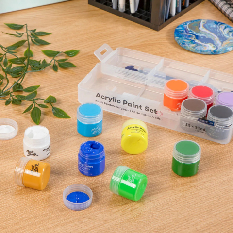 Set vopsea acrilica Mont Marte 12bucx20ml [11]