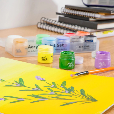 Set vopsea acrilica Mont Marte 12bucx20ml [12]