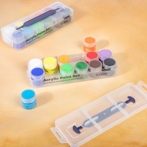 Set vopsea acrilica Mont Marte 12bucx20ml [7]