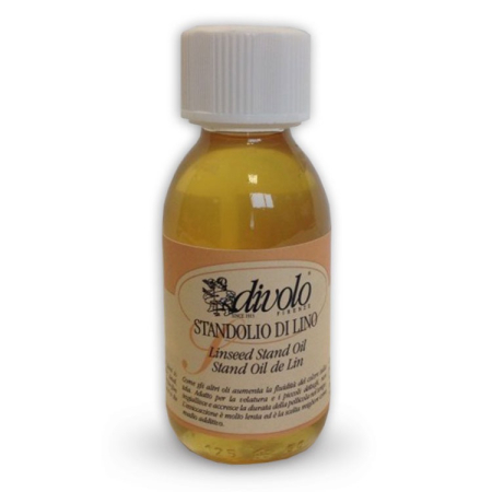 Mediumuri și solvenți - Ulei de in polimerizat 125 ml Divolo