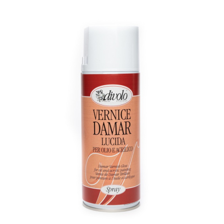 Lacuri (Varnish) - Vernis damar lucios aerosol 400 ml Divolo