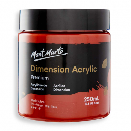 PICTURA SI GRAFICA - PMDA2535 Vopsea acrilicǎ Dimension Mont Marte 250ml  - Red Ochre