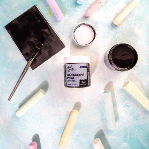 Vopsea pentru tabla 250ml Mont Marte - Negru [7]