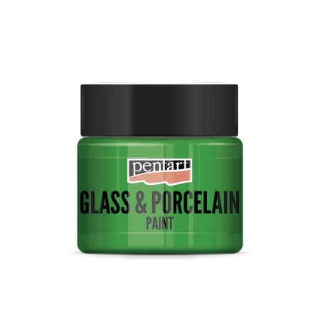 Vopsele sticla - Vopsea sticla & portelan 30ml Pentart