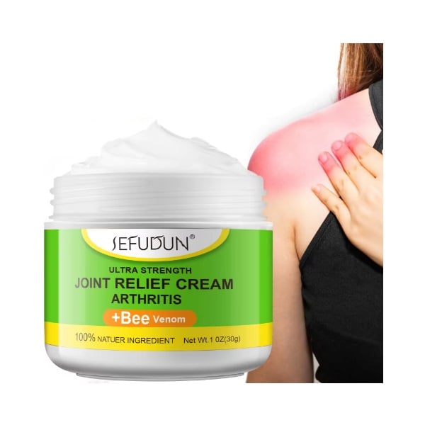 Crema cu venin de albine pentru calmarea durerilor articulare, Sefudun, cu vitamina K2, extract de arnica, reduce inflamatia, imbunatateste circulatia sangelui, 30g [7]