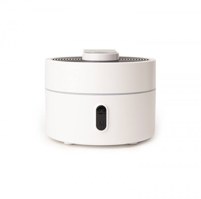 Difuzor aromaterapie Real Life, ultrasonic, portabil, capacitate 220 ml, USB, LED, umidificare cu ceata, hidratare, silentios, pentru birou, acasa, alb [2]