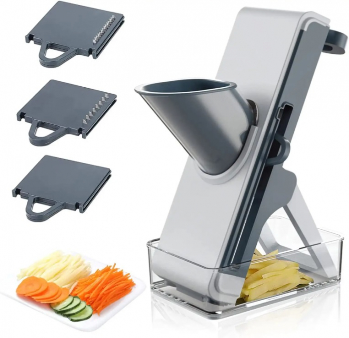 Feliator și răzătoare multifuncțională pentru legume, dispozitiv profesional de bucătărie [4]