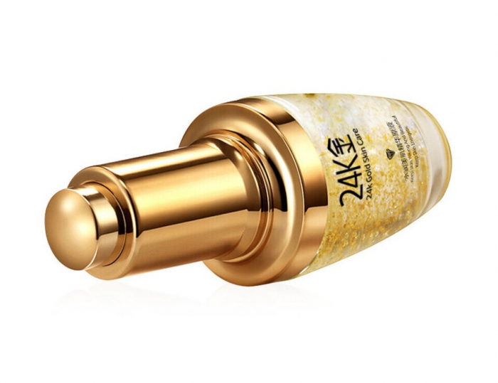 Ser cu aur 24K Aliver, hidratant, antirid, colagen, acid hialuronic, revitalizant, 30ml [4]