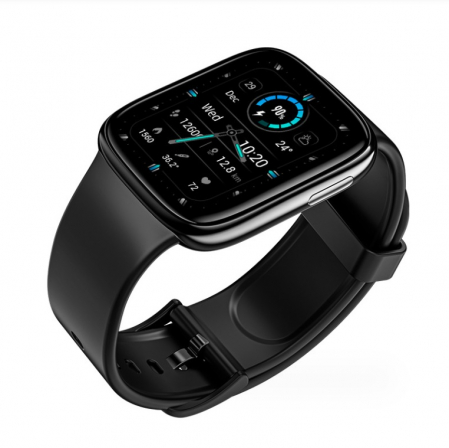 Ceas SmartWatch, J-Style 2166, 1, 78” AMOLED, 368x448px, 326ppi, SpO2, temperatura corpului, ECG, monitorizare HRV si stres, Wi-Fi, GPS, redare MP3, ecran tactil, e-mail, control prin aplicatie, IP68, [4]
