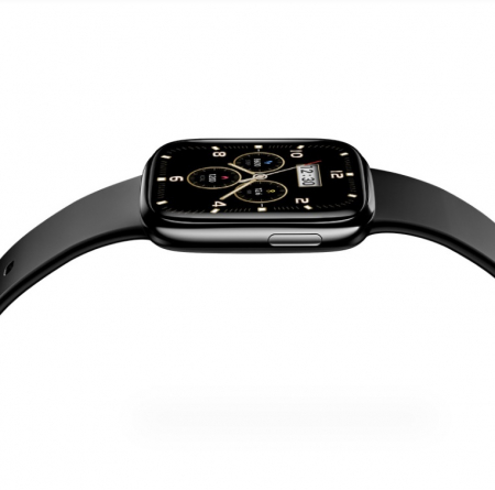 Ceas SmartWatch, J-Style 2166, 1, 78” AMOLED, 368x448px, 326ppi, SpO2, temperatura corpului, ECG, monitorizare HRV si stres, Wi-Fi, GPS, redare MP3, ecran tactil, e-mail, control prin aplicatie, IP68, [5]