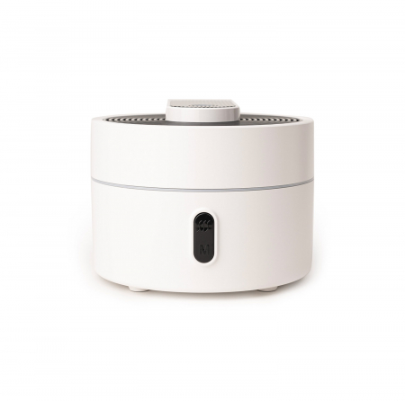 Difuzor aromaterapie Real Life, ultrasonic, portabil, capacitate 220 ml, USB, LED, umidificare cu ceata, hidratare, silentios, pentru birou, acasa, alb [1]