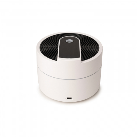 Difuzor aromaterapie Real Life, ultrasonic, portabil, capacitate 220 ml, USB, LED, umidificare cu ceata, hidratare, silentios, pentru birou, acasa, alb [5]