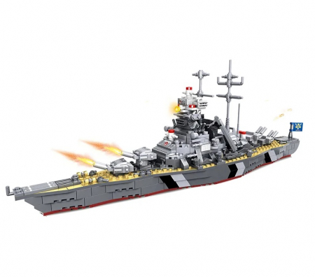 Jucarie educationala de constructie WOMA, The Cruiser Battle, 538, piese [1]