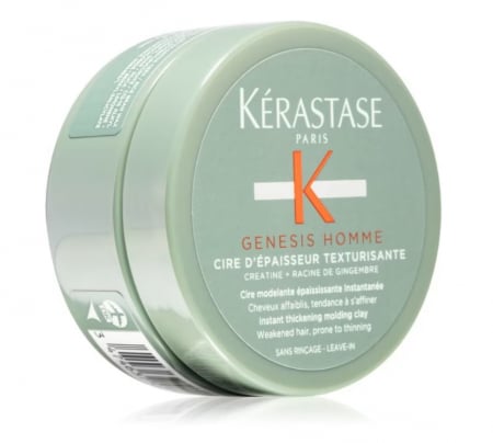 Produse - Kerastase Genesis Homme - ceara modelatoare pentru barbati si par uscat - 75 ml