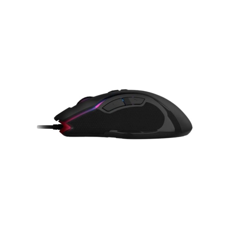 Mouse gaming GX38, optic, 6 butoane programabile, ergonomic, cu fir, 7200 dpi, acceleratie 20G, ambidextru RGB, USB2.0, negru [3]