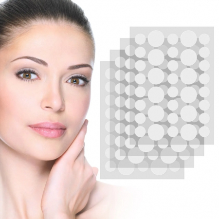 Plasturi Elaimei pentru indepartarea fara durere si cicatrici a alunitelor, negilor si acneei, hraneste, regenereaza pielea, 144 plasturi [5]