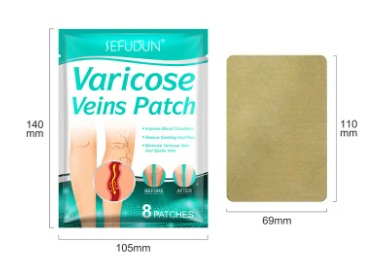 Plasturi Sefudun pentru varice, 8 bucati [2]