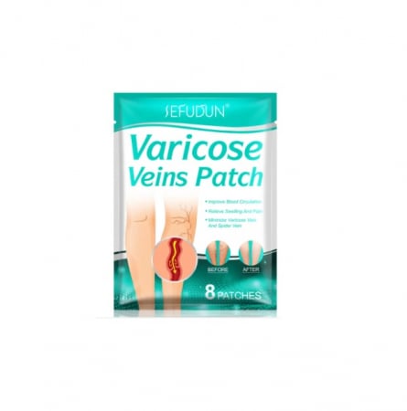 Produse pentru varice - Plasturi Sefudun pentru varice, 8 bucati