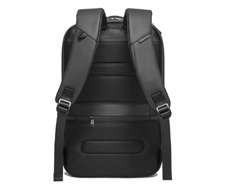 Rucsac de mare capacitate, rezistent la apa, USB, polyester, pentru scoala, studenti, business, potrivit pentru laptop de 15, 6”, negru, 40x30x15cm [2]