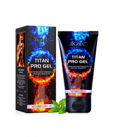 Titan Pro Gel, crema pentru marirea penisului, erectii puternice si intensificarea placerii, 50 ml [1]