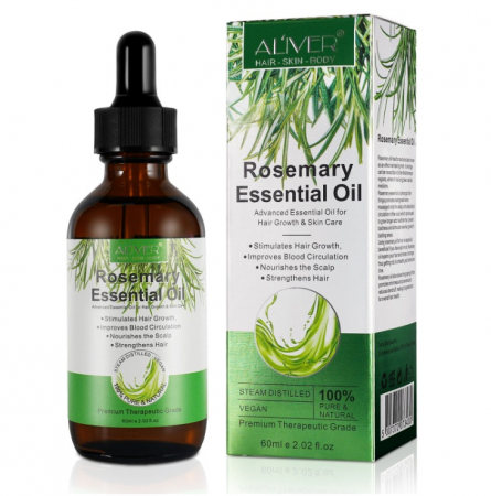 Ulei esential de rozmarin, Aliver, aromaterapie, echilibru hormonal, imbunatatirea circulatiei sangelui, ingrijirea parului, 60ml [6]