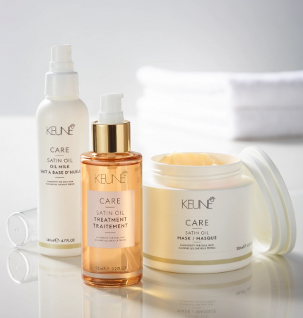 Ulei tratament pentru par uscat si degradat Keune Care Satin, 95 ml [4]