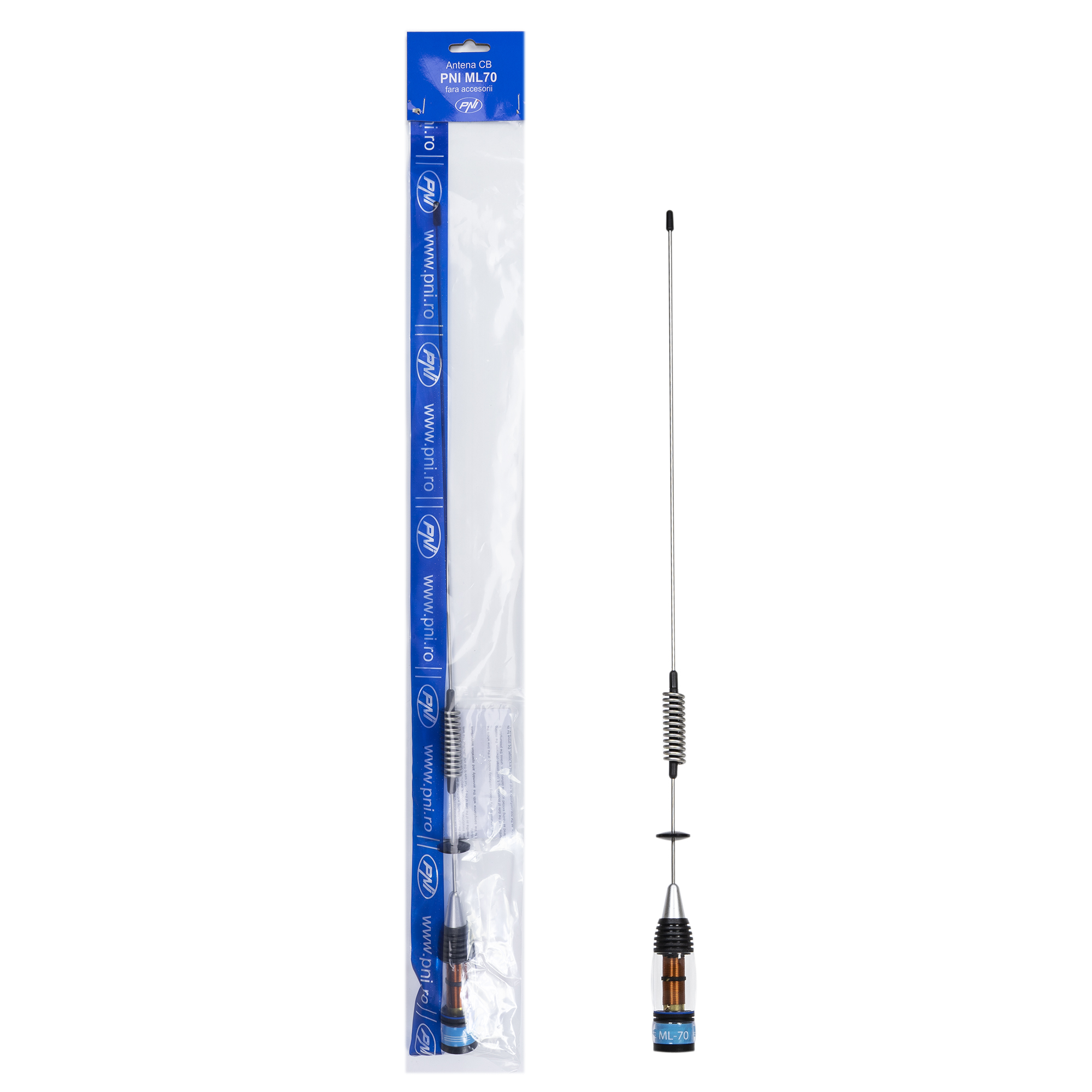 Bax 50 bucati antene CB PNI ML70, lungime 70cm, 26-30MHz, 200W, fara accesorii [12]