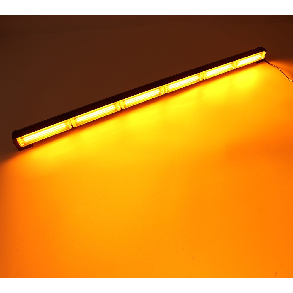 Girofar LED lumina galbena  12-24V, 108W, 90 cm [5]