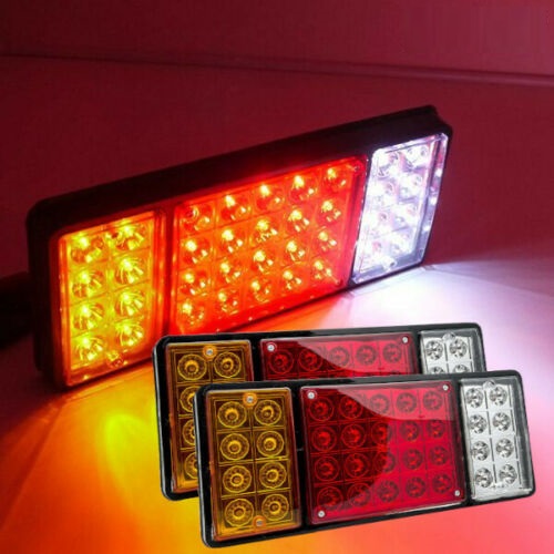 Electronice si electrice auto - Set Lampi Auto LED Spate  Universale, 4 Functii, Remorca, Camion, Trailer, 12V