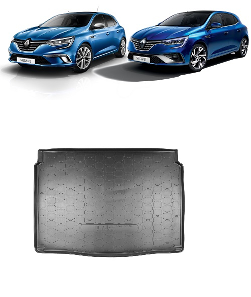 Covoras cauciuc portbagaj Renault Megane  IV  (2016-2020) hatchback [1]