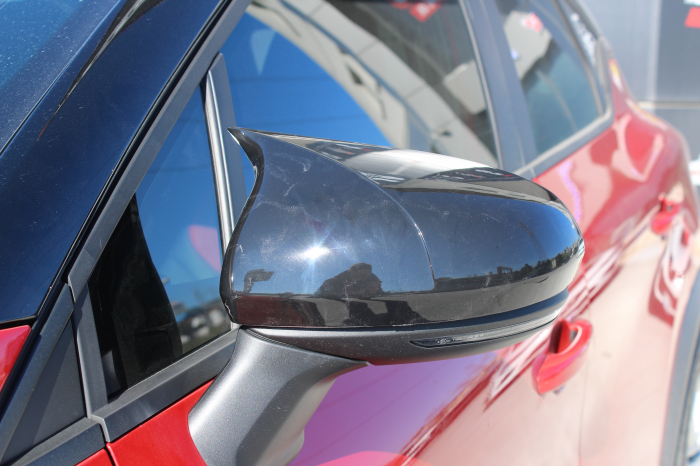 Capace oglinda tip BATMAN  RENAULT CAPTUR 2020-2022 negru lucios [3]