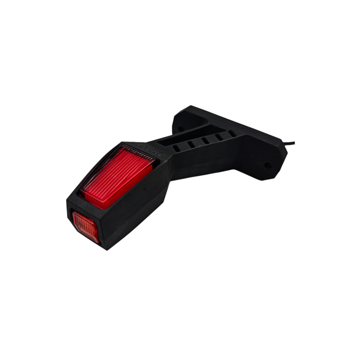 Set lumini de semnalizare cu claxon LED cu 3 poziții - Galben Alb Roșu 140 mm 12V-24V [5]
